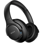 KVIDIO Wireless Bluetooth Headphones Over Ear, 65 Hours Playtime with Microphone, Foldable Lightweight Headset, Deep Bass, HiFi Stereo Sound