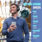 BERIBES Wireless Bluetooth Headphones Over Ear, 65H Playtime, 6 EQ Music Modes, Microphone, HiFi Stereo Foldable Lightweight Headset, Deep Bass