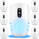 2026 Cvtayn Upgraded Ultrasonic Pest Repellent Indoor Repeller, Mouse Traps, Repellent Roach, Mouse, Bugs, Mosquito, Mice, Spider, Ant, Rodent Repellent Ultrasonic Plug in, 3 Mode Switching, 6 Packs