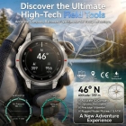 2026 New GPS Smart Watch 5ATM Waterproof Built-in Offline Map Compass Military Sport Watches 170+Sport Modes Swim Smartwatch Men