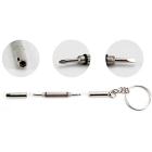 E-outstanding 600pcs M1 M1.2 M1.4 M2.5 Mini Electronics Screws Nuts Assortment Tool Kit 12 Kinds of Repair Hardware Tools Box with Screwdriver for Electronic Products