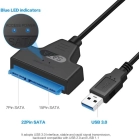 WEETOTUNG USB 3.0 to SATA Series Male to Female Sata HDD SSD External Hard Drive Adapter Cable